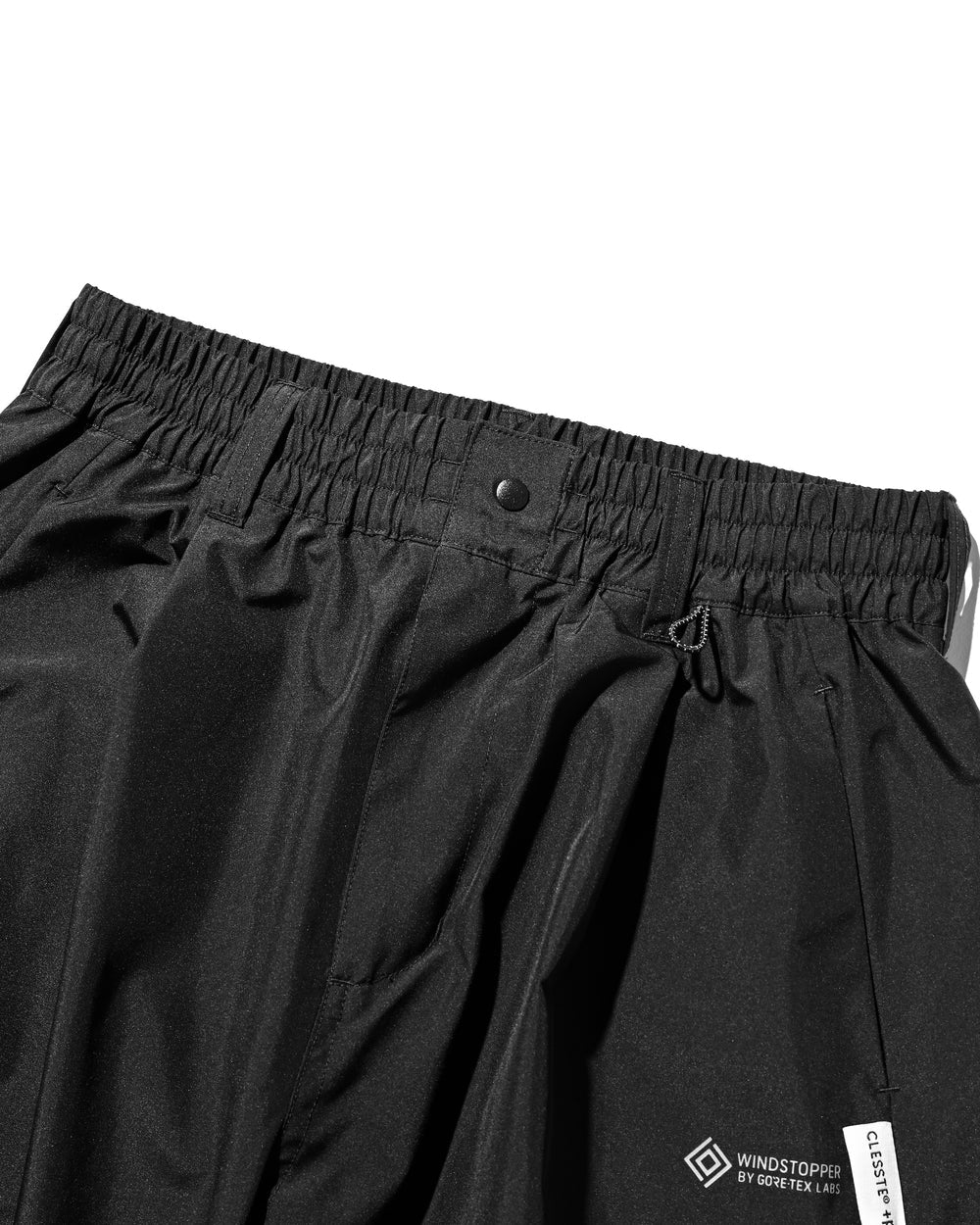 CLESSTE / +Phenix Windstopper ® By Gore-tex Labs City Barrel Leg Pants (Black)