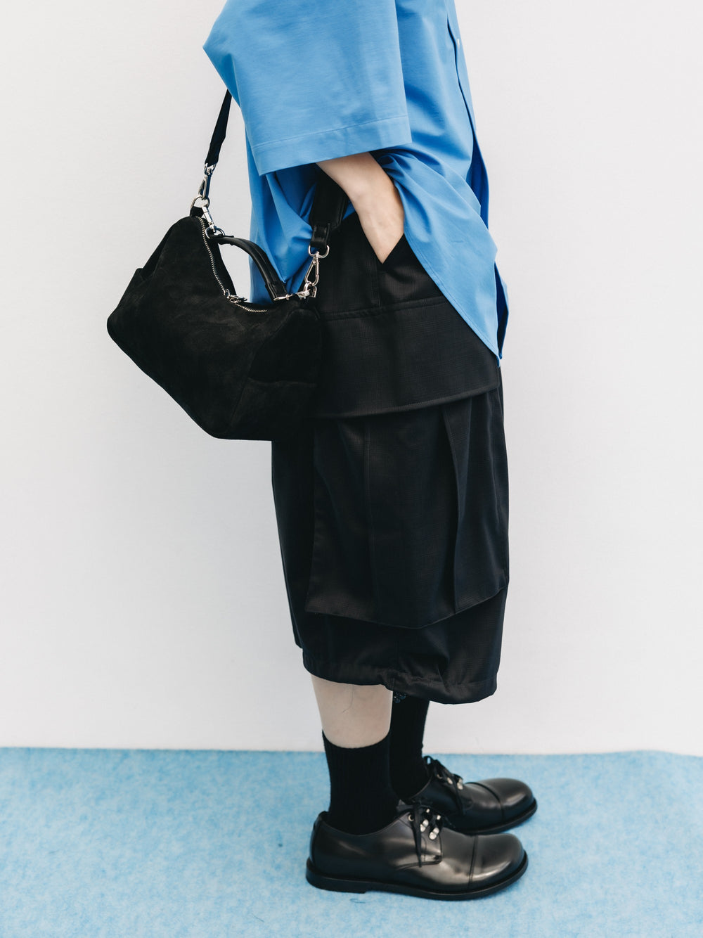 CLESSTE / Suede Day Off Mini (Black)