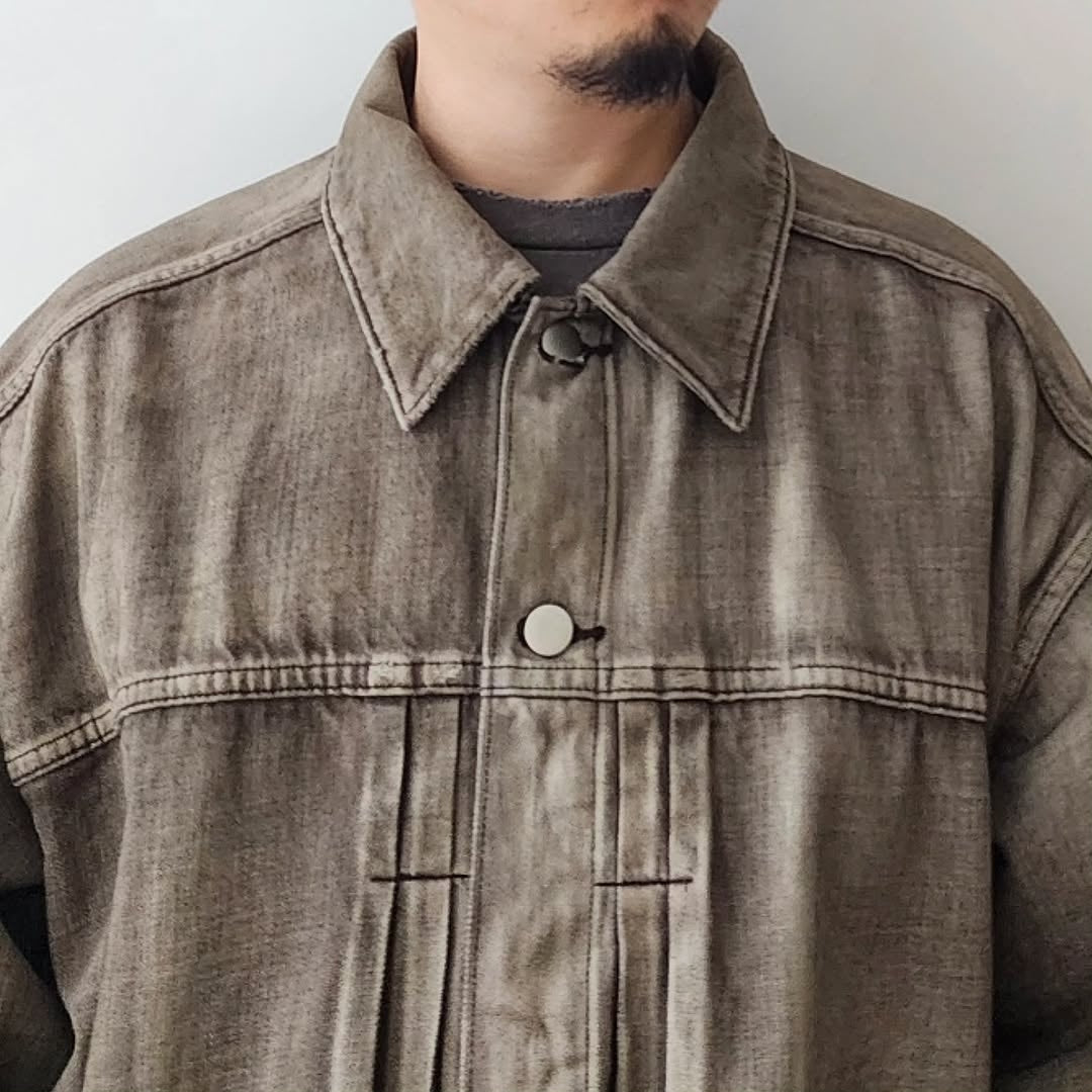 ANCELLM / Aging Denim Jacket