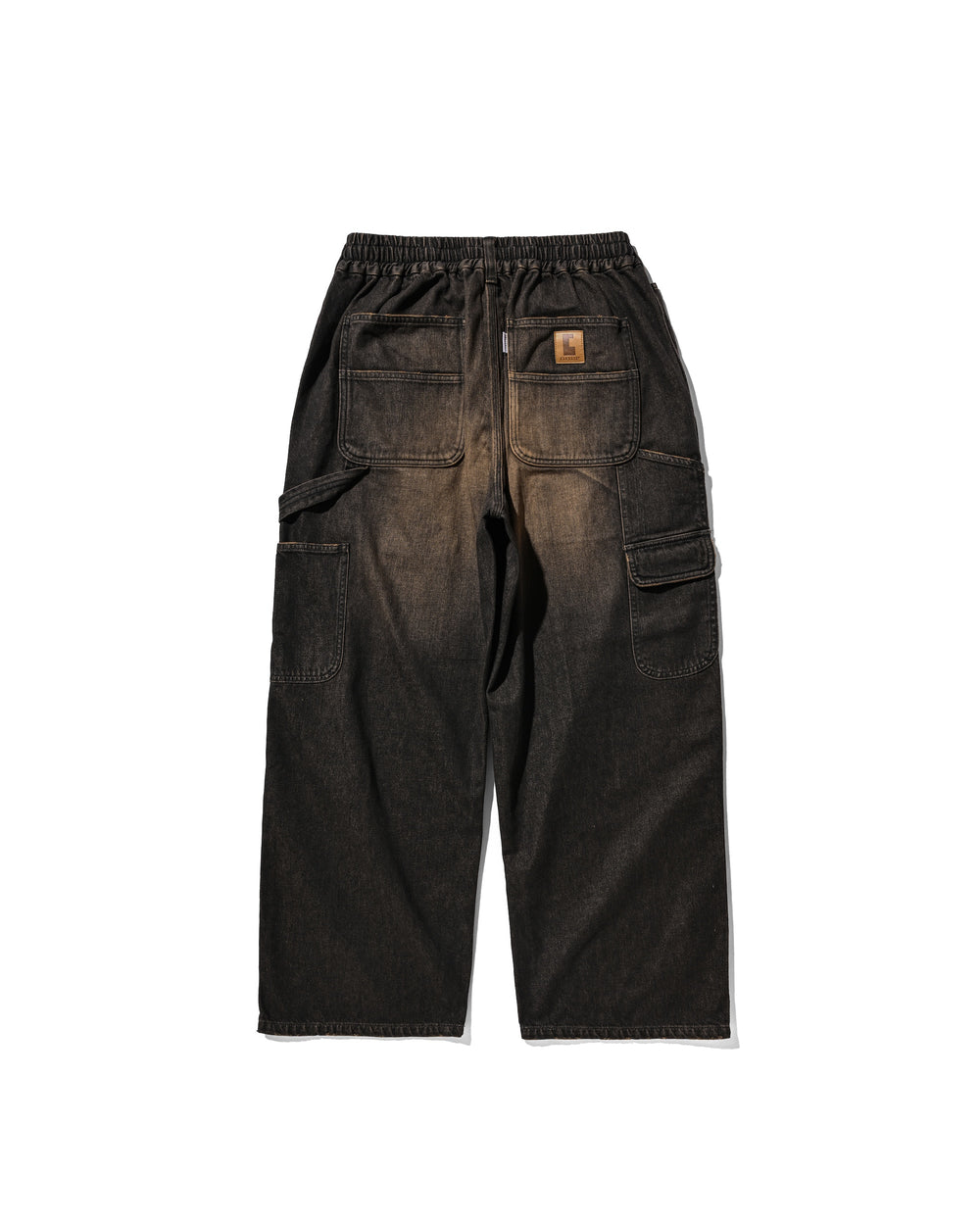 CLESSTE / Vintage Dyed Selvedge Denim Worker Pants  (Vintage Black)