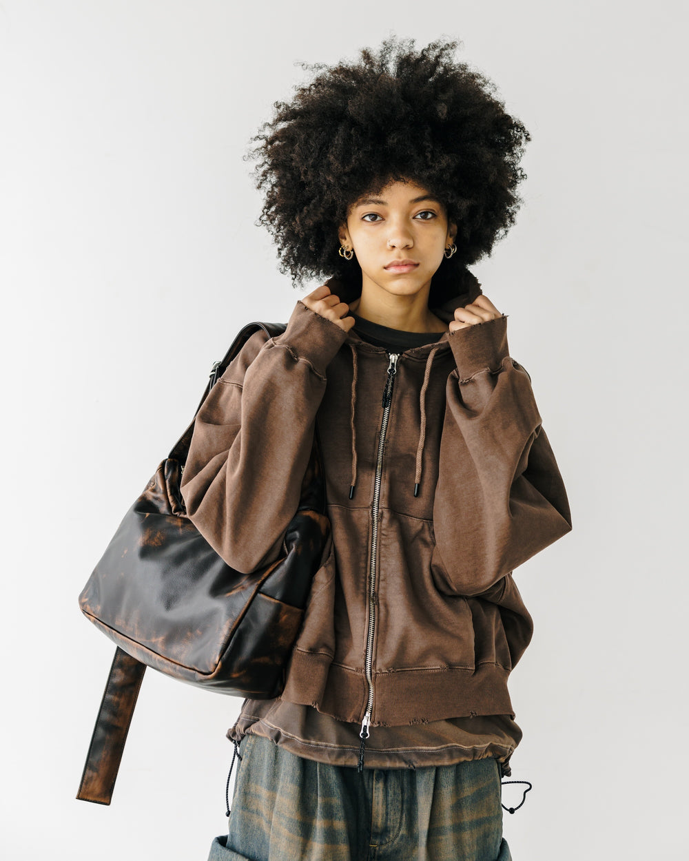 CLESSTE / Vintage Leather Holiday Bag