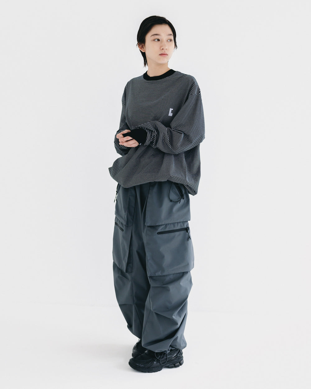 CLESSTE / +Phenix Windstopper ® By Gore-tex Labs City Military Curve Pants (Graphite Gray)