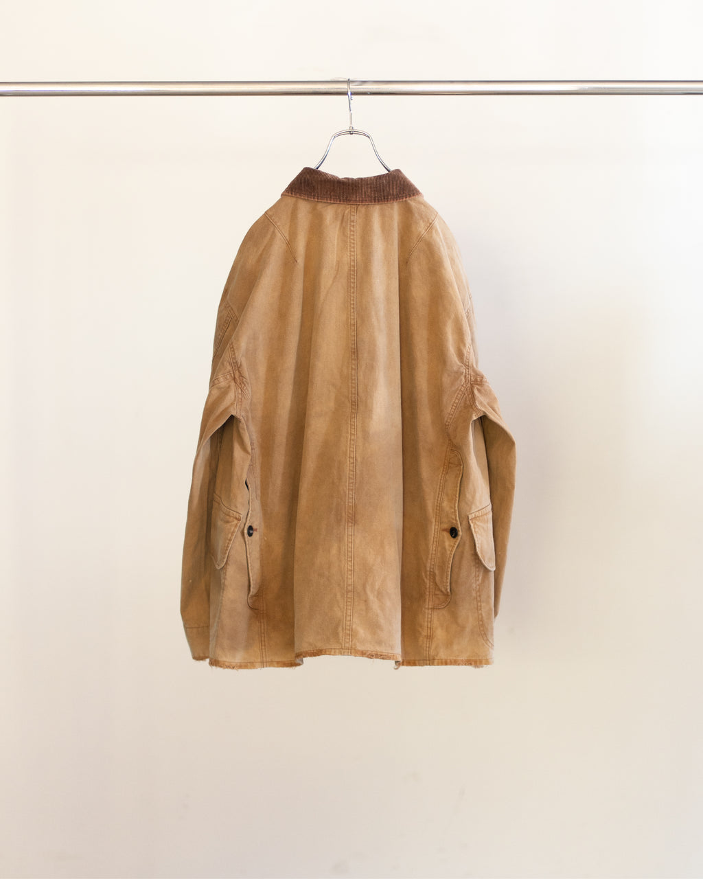 ANCELLM / Reversible Work Jacket (Camel)