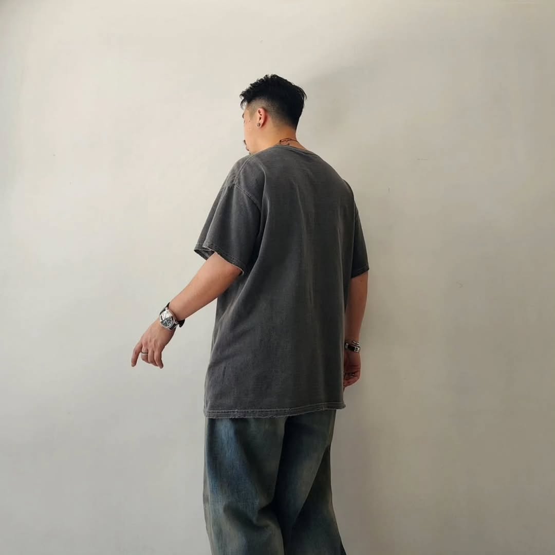 ANCELLM / Message T-Shirt