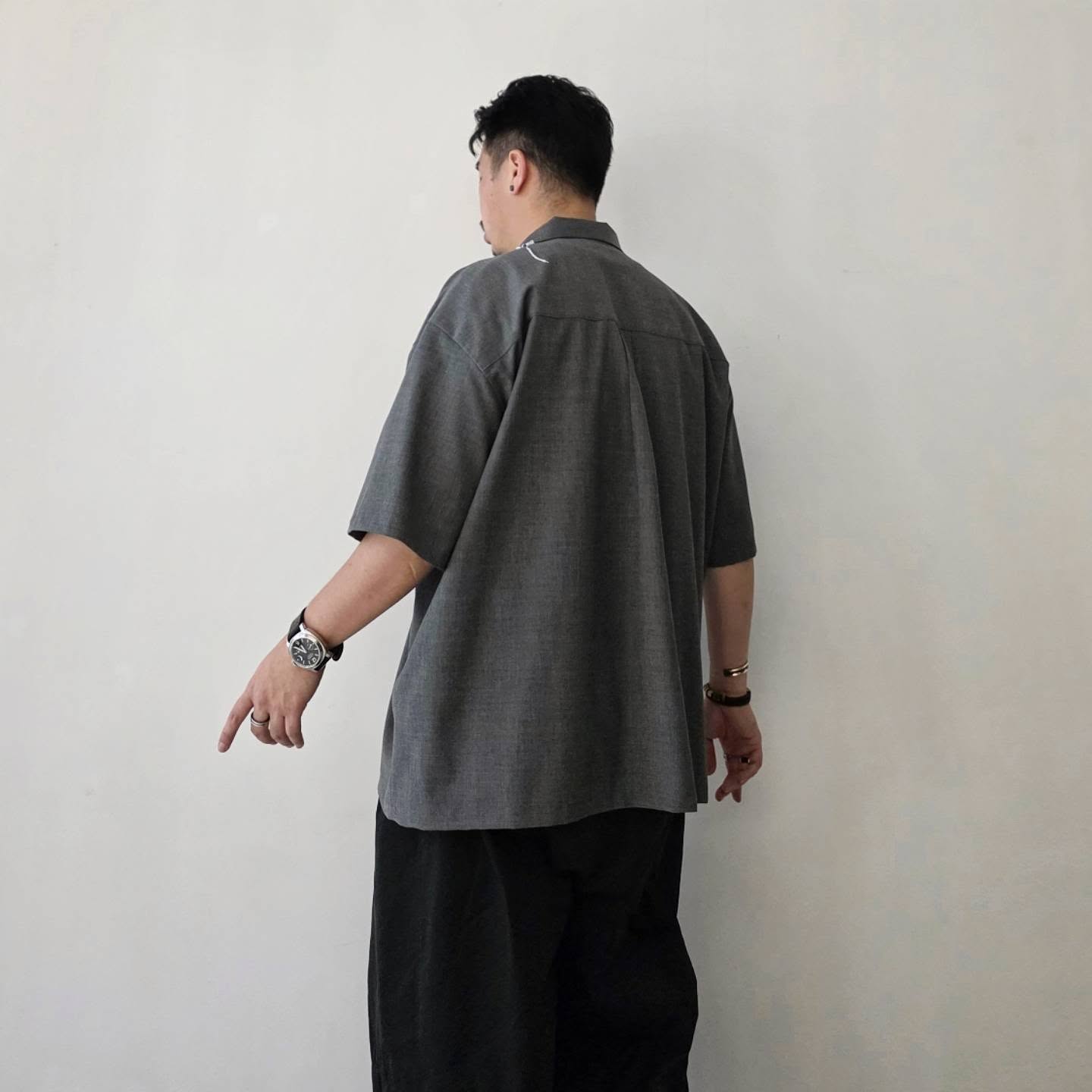 DISCOVERED / Summer Wool Looping Shirts (Gray)