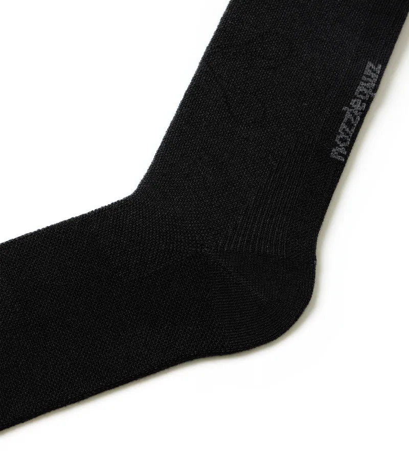 NOZZLEQUIZ / Black - Essential Tactel® Crew Socks