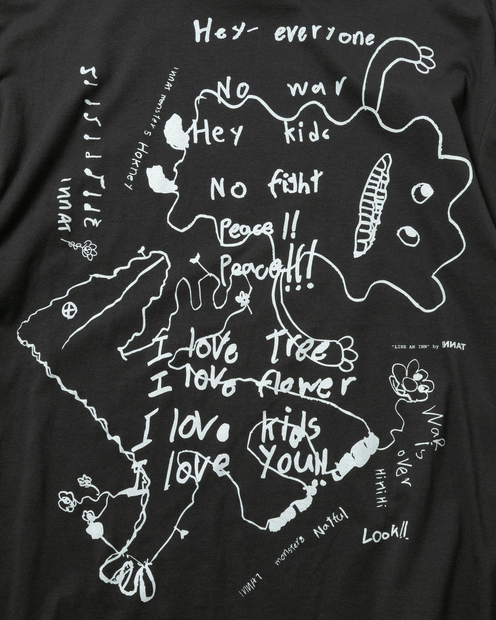 INNAT / Rakugaki SS Tee (Black)
