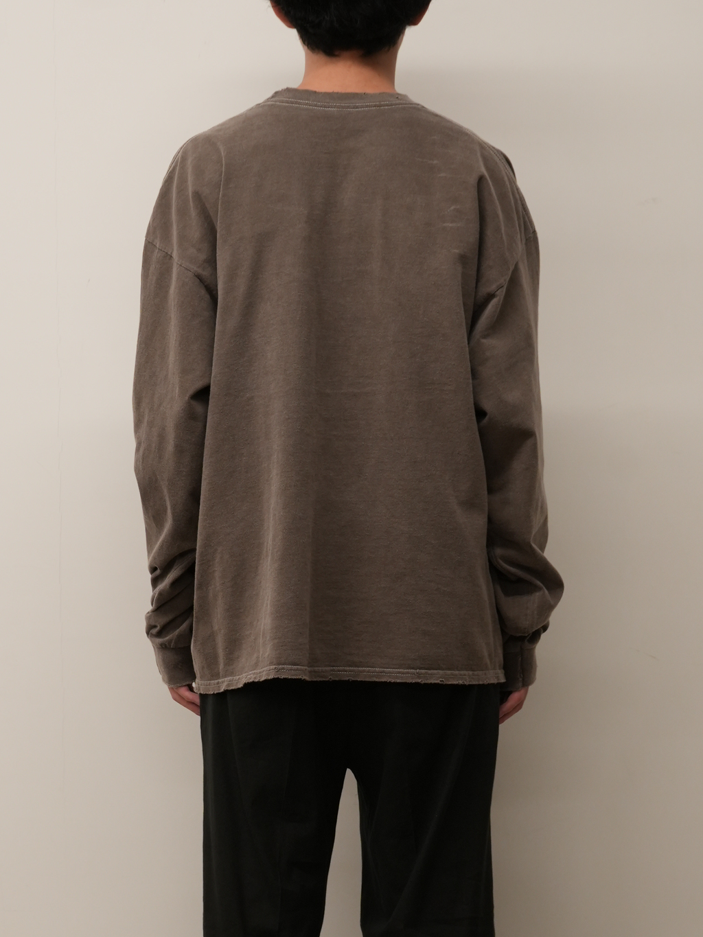 ANCELLM / Message L/S T-Shirt