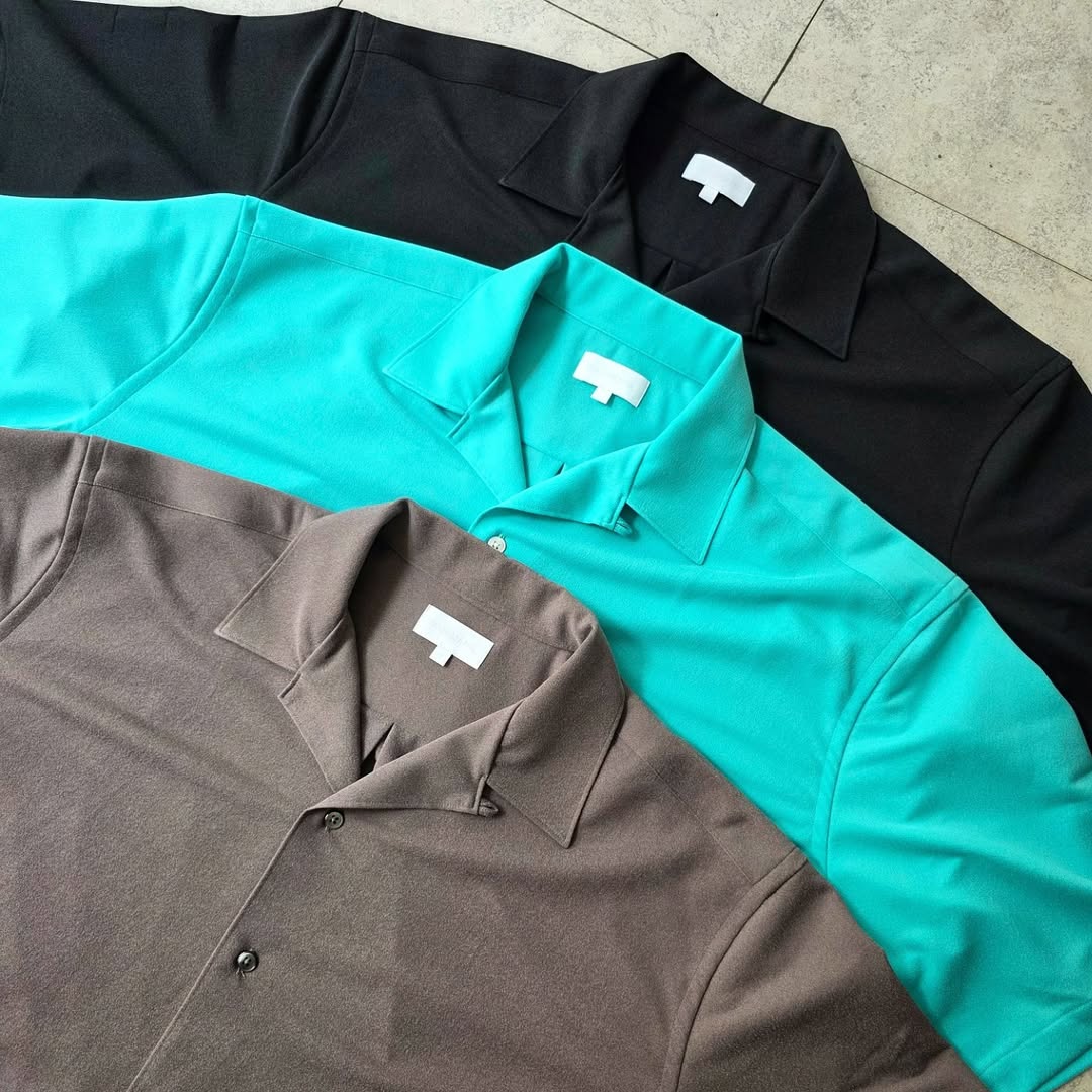 KANEMASA PHIL / 36G Cupro Ether Shirt (Charcoal)