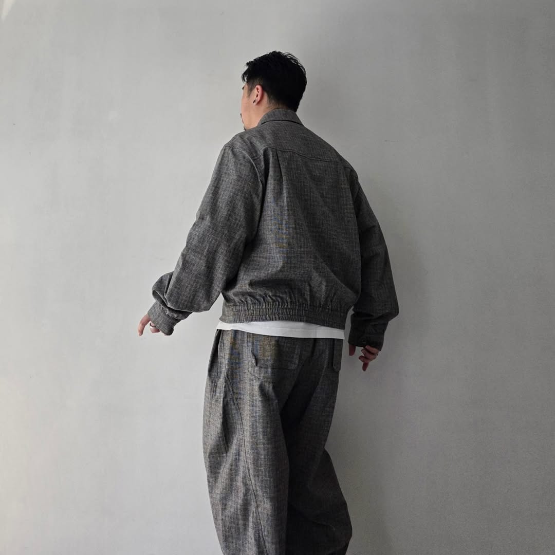 GANDER / Pennine Shirt SS26 (Black Speckled)