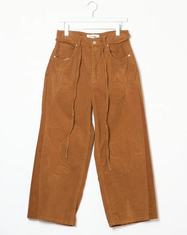DISCOVERED / Corduroy Repair Pants (Brown)