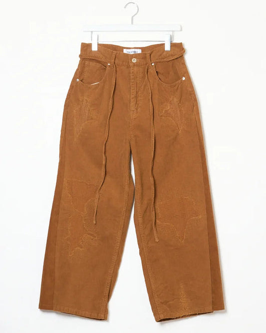 DISCOVERED / Corduroy Repair Pants (Brown)