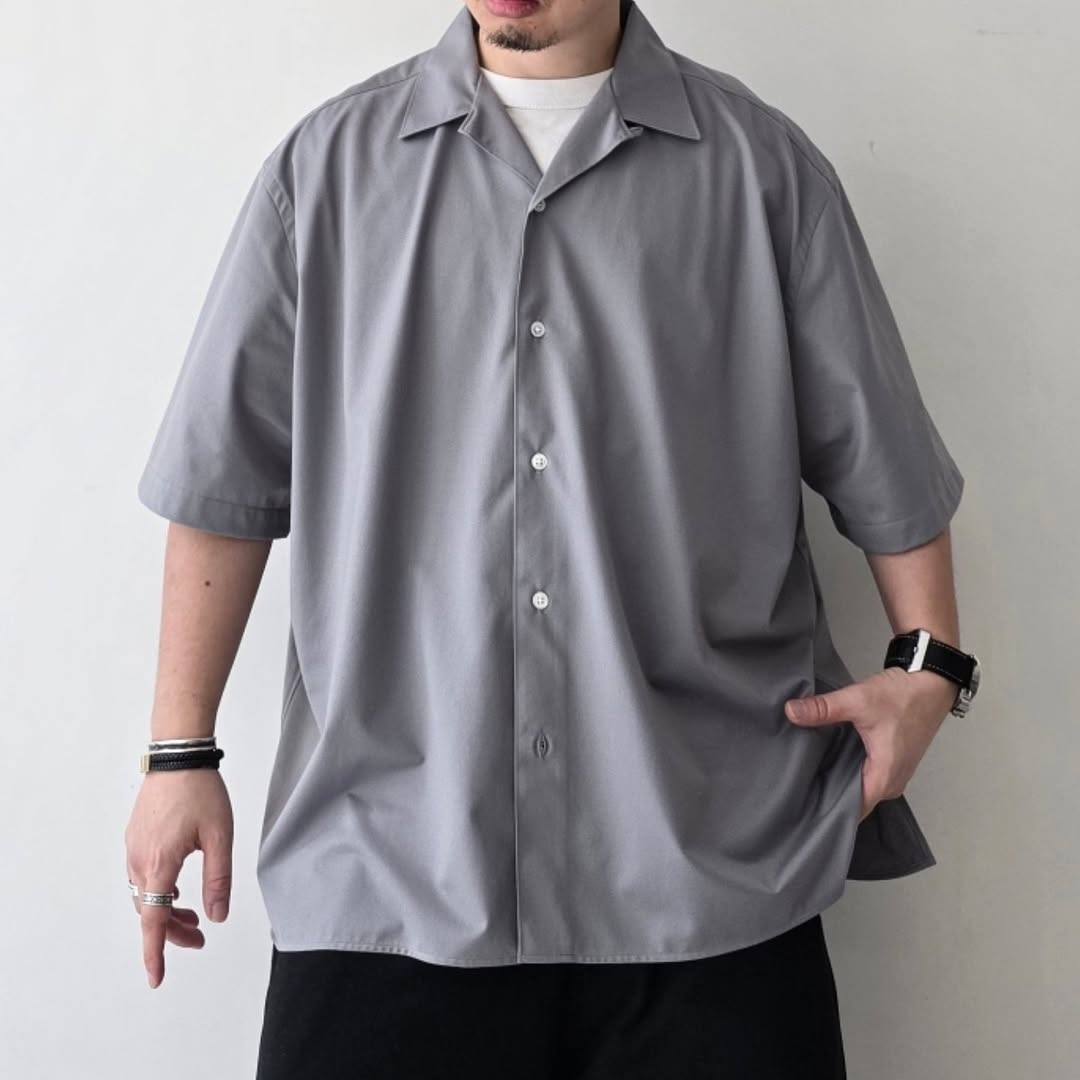 KANEMASA PHIL / 46G Ether Shirt (Grey)