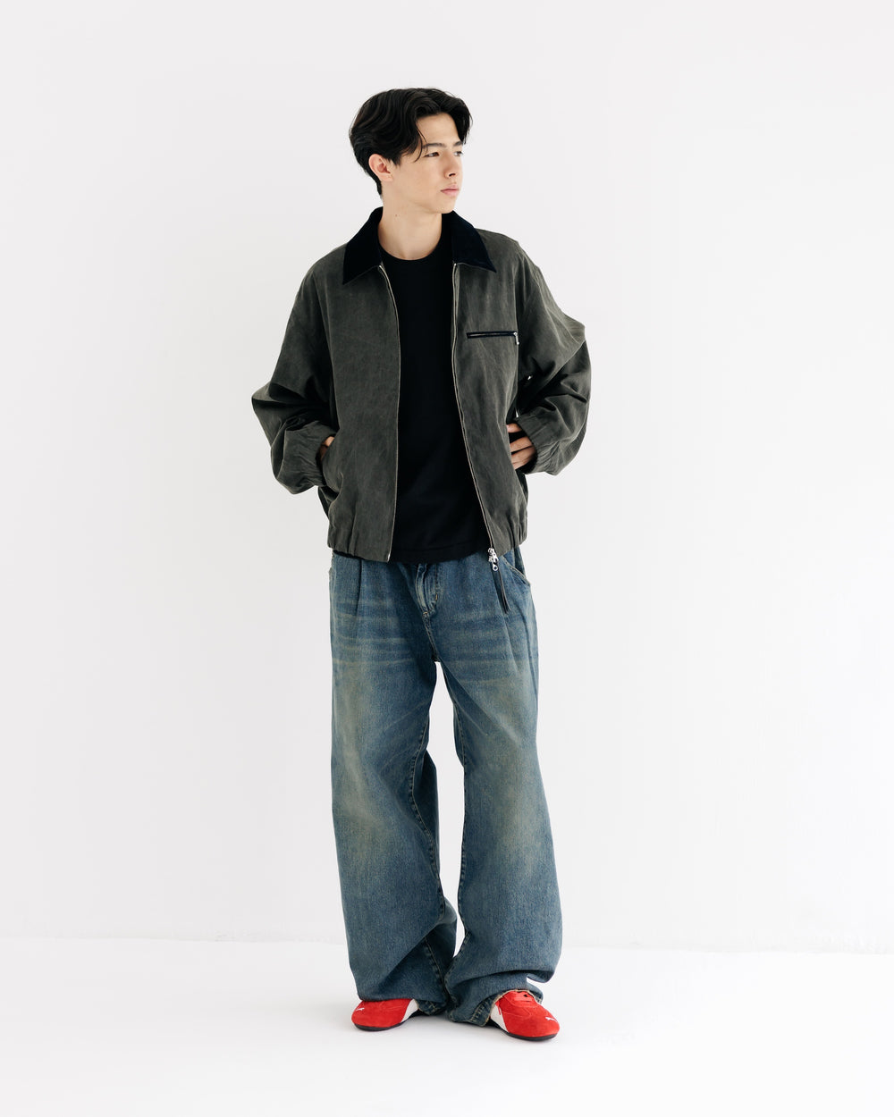 CLESSTE / Cotton Worker Jacket (Black)