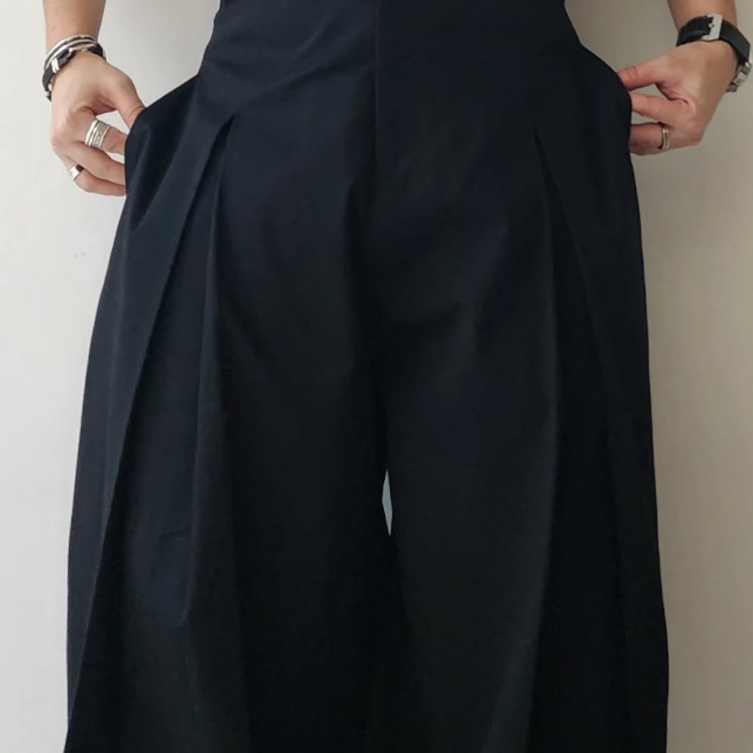 SAGE NATION / Box Pleat Trouser