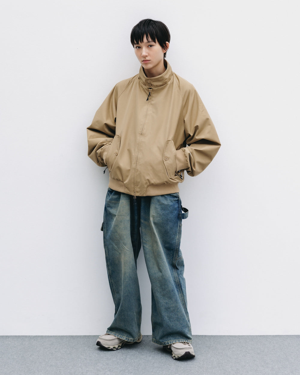 CLESSTE / Vintage Dyed Selvedge Denim Worker Pants (Vintage Indigo)