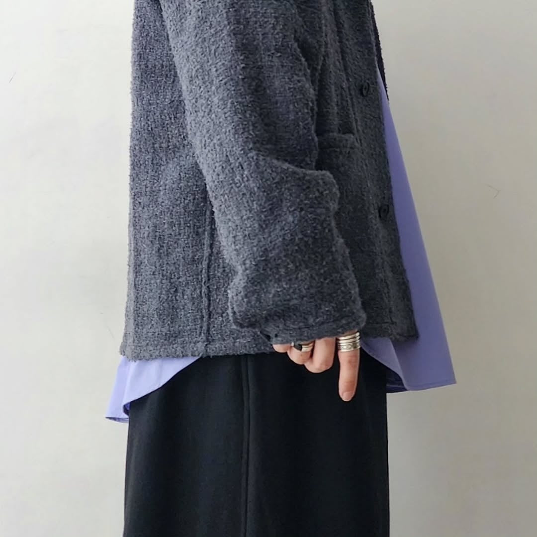 NONNOTTE / Draping Shirt Jacket