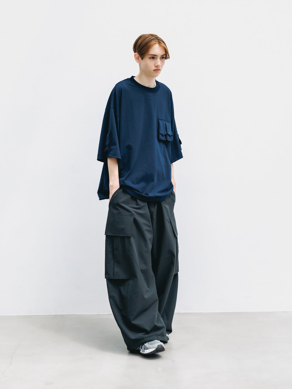 CLESSTE / Multi Pocket S/S T-Shirt (Navy)