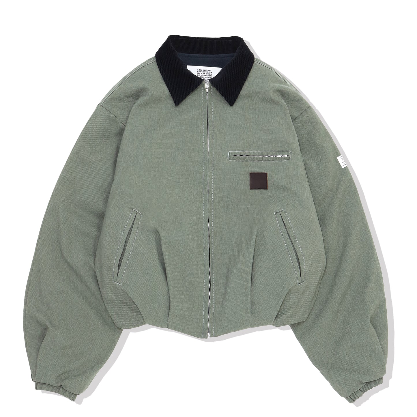 ELEPHANT TRIBAL FABRICS / Puffer Tuck Work Jacket