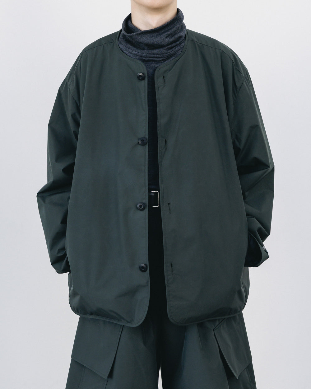 CLESSTE / +Phenix Windstopper ® By Gore-tex Labs City Fishtail Parka With Liner Jacket (Asphalt Gray)