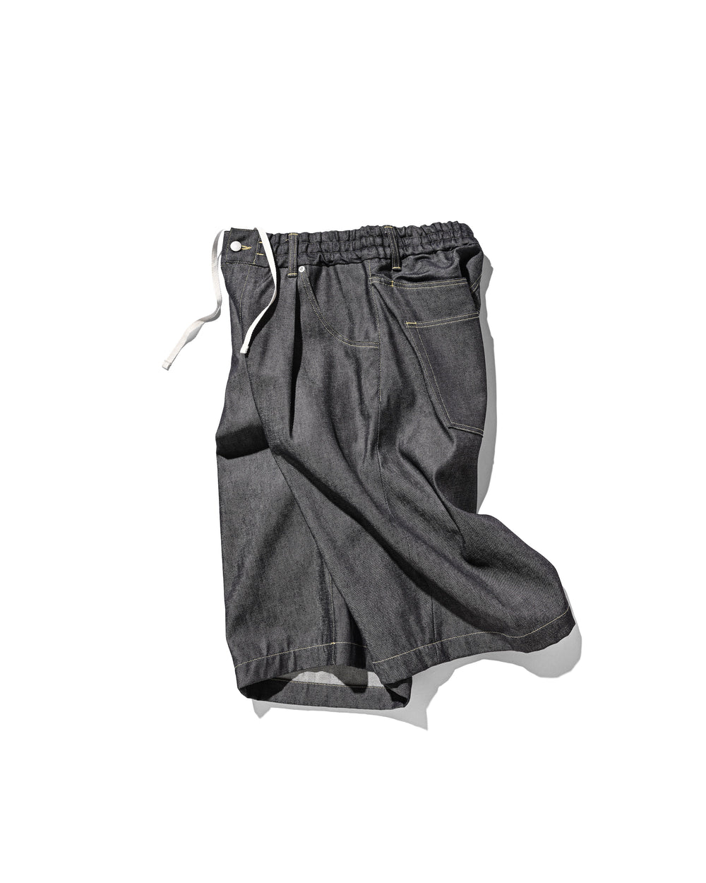 CLESSTE / Selvedge Denim City Baggy Half Pants (Rigid Indigo)