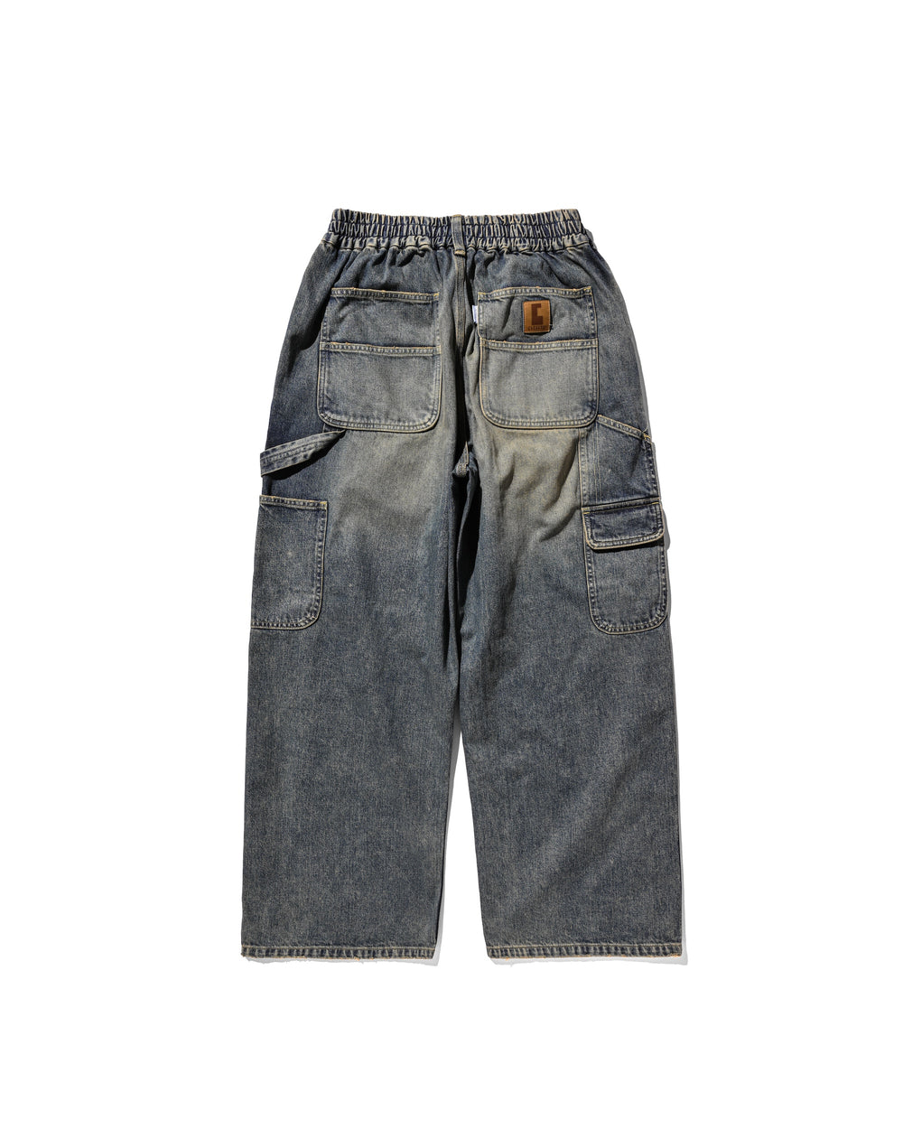 CLESSTE / Vintage Dyed Selvedge Denim Worker Pants (Vintage Indigo)