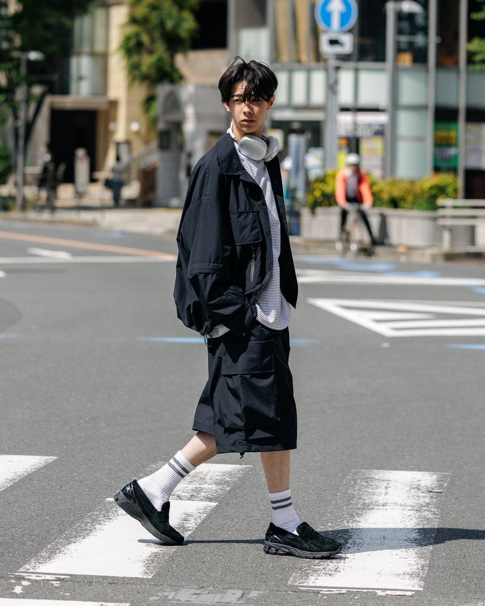 CLESSTE / +Phenix Windstopper ® By Gore-tex Labs City Military Half Pants 001 (Black)