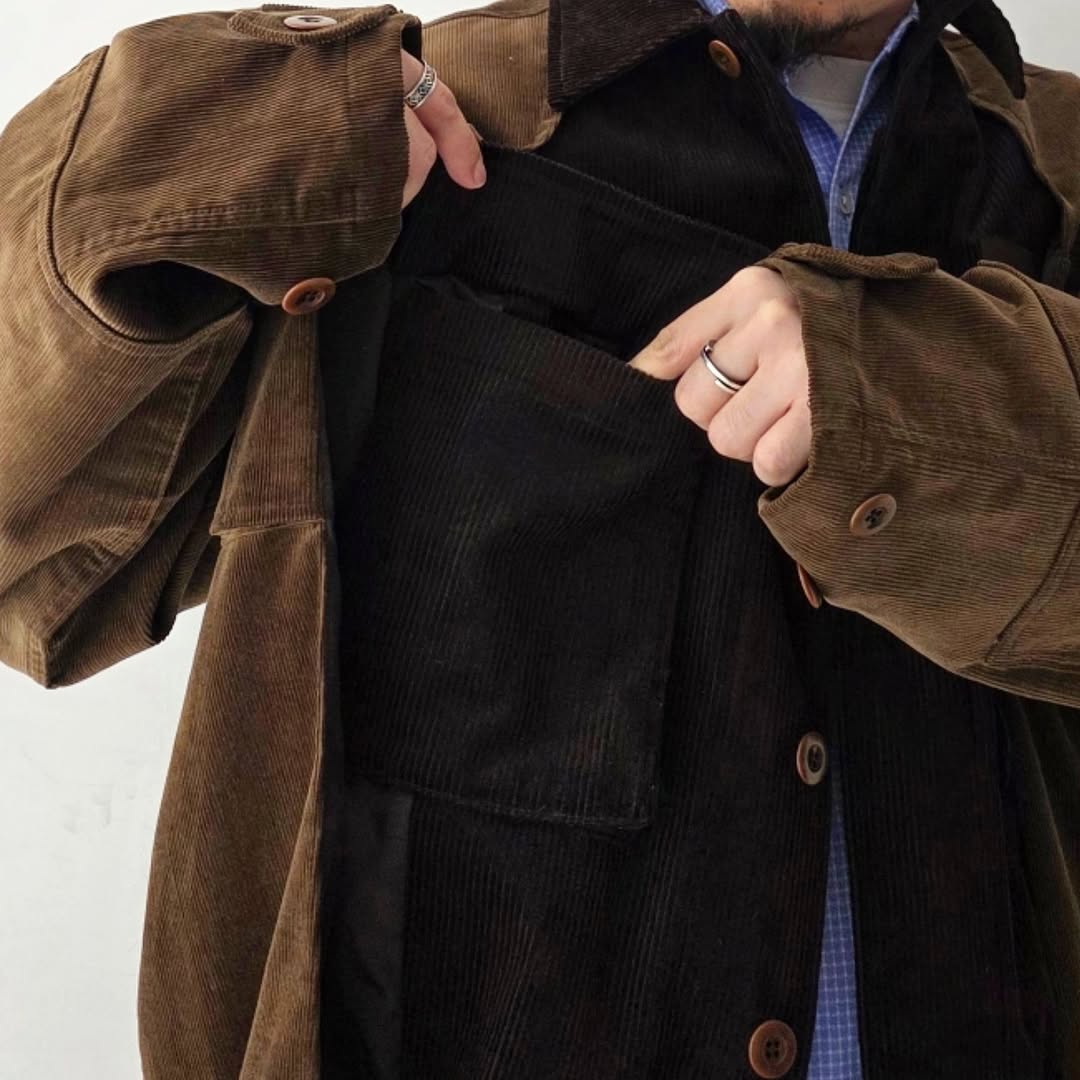 ELEPHANT TRIBAL FABRICS / Double Military Jacket