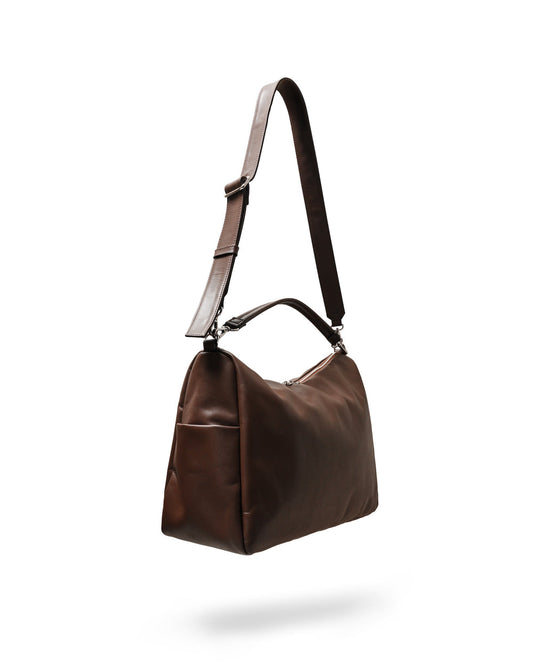 CLESSTE / Leather Day Off Bag Large (Brown)