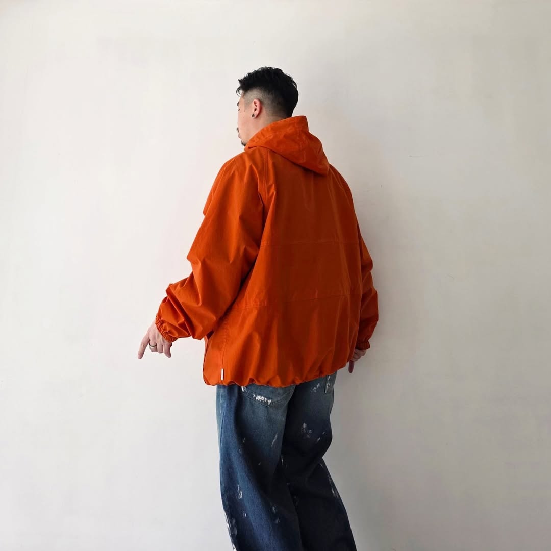 CLESSTE / Packable City Anorak Parka (Orange)