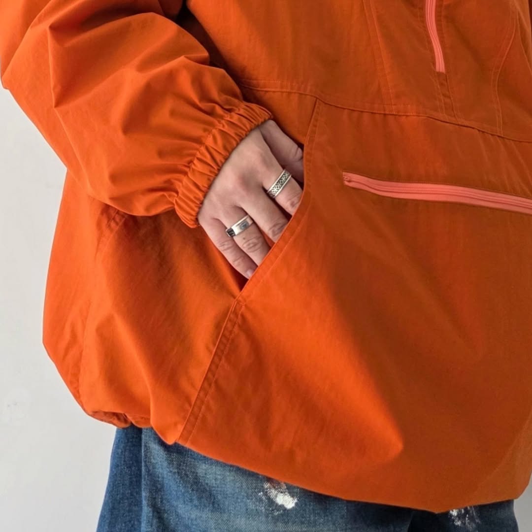 CLESSTE / Packable City Anorak Parka (Orange)