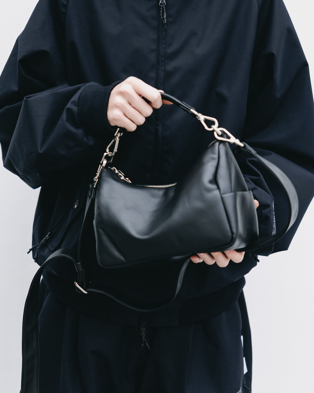 CLESSTE / Leather Day Off Bag Mini (Black)