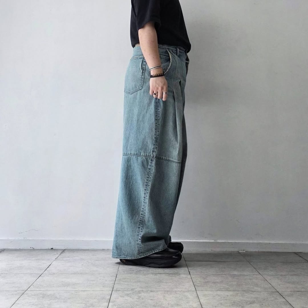 SHINYAKOZUKA / Damaged Ordinary City Baggy (Issue#8)(Indigo)