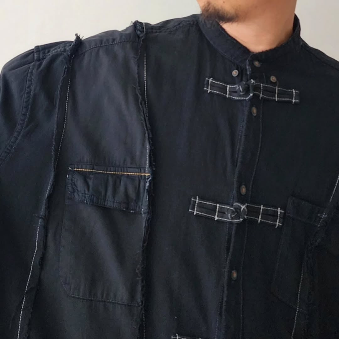 DISCOVERED / Docking Denim China Shirt