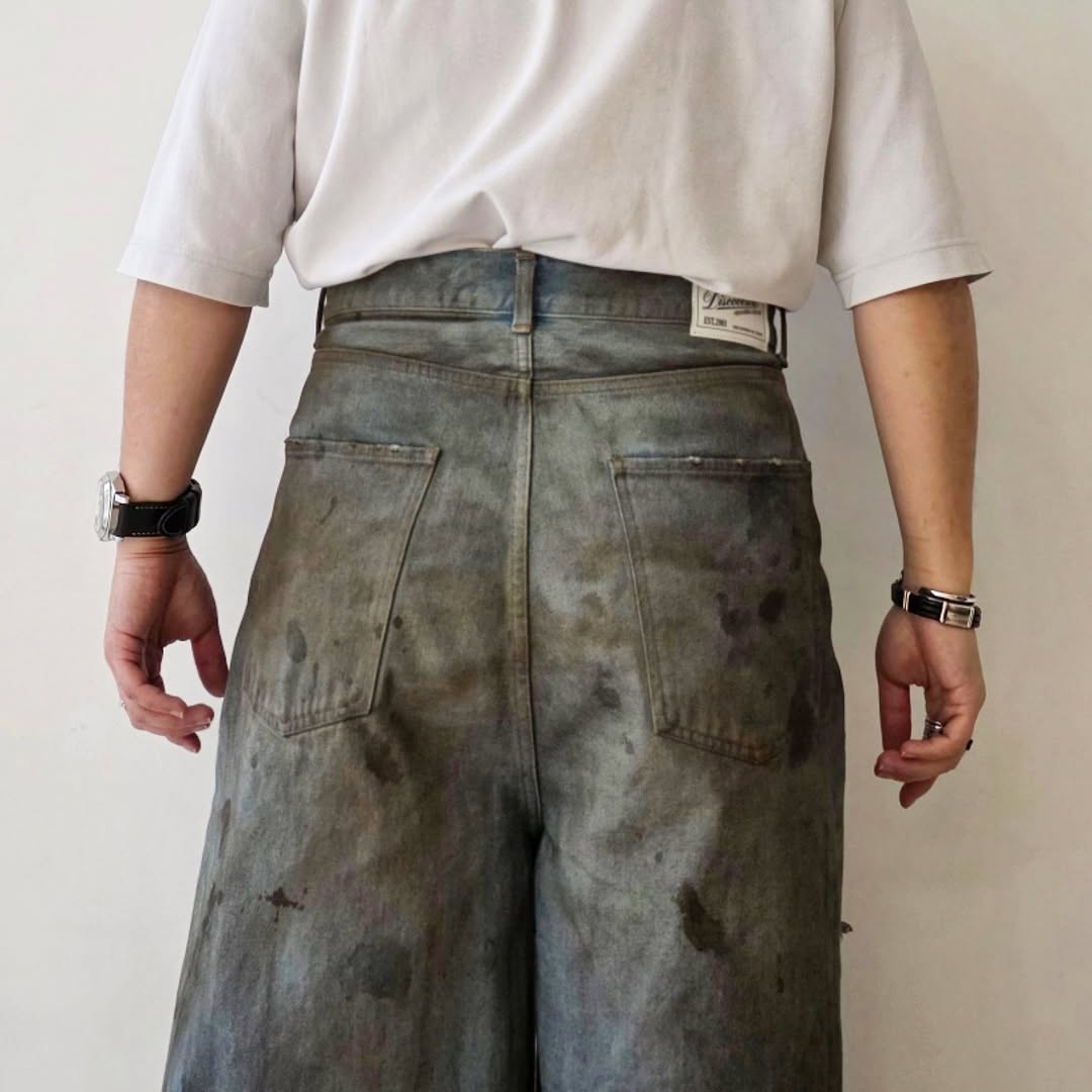DISCOVERED / Crash Denim Pant