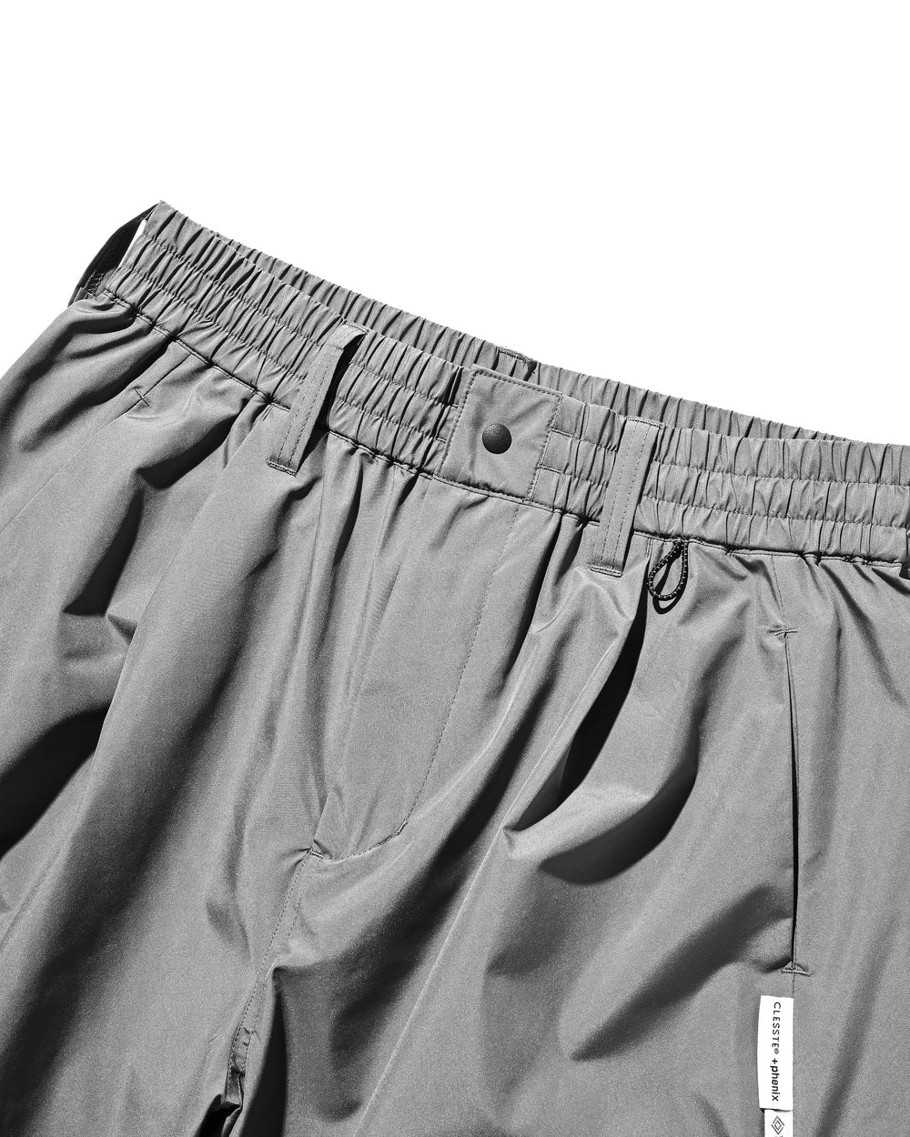 CLESSTE / +Phenix Windstopper ® By Gore-tex Labs City Barrel Leg Pants (Charcoal Gray)