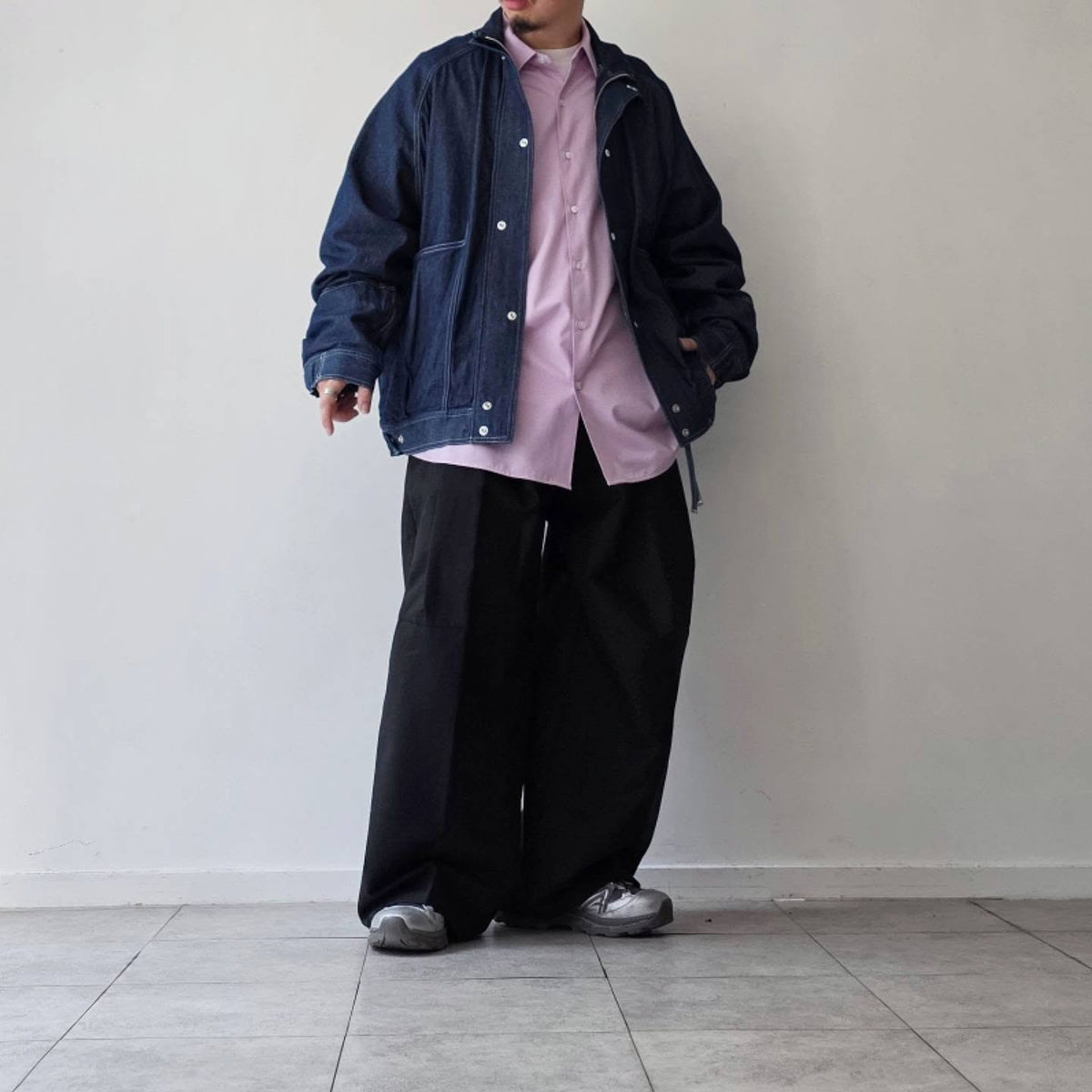INNAT / Denim Hunter Hiker Jacket (One Wash Blue)
