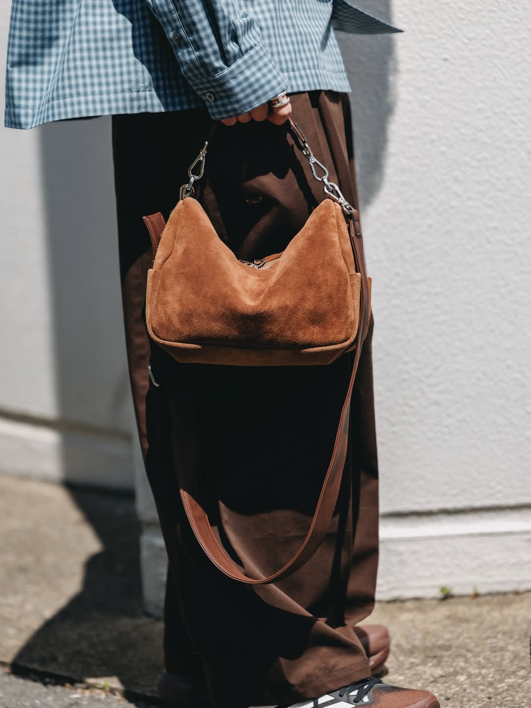 CLESSTE / Suede Day Off Mini (Brown)