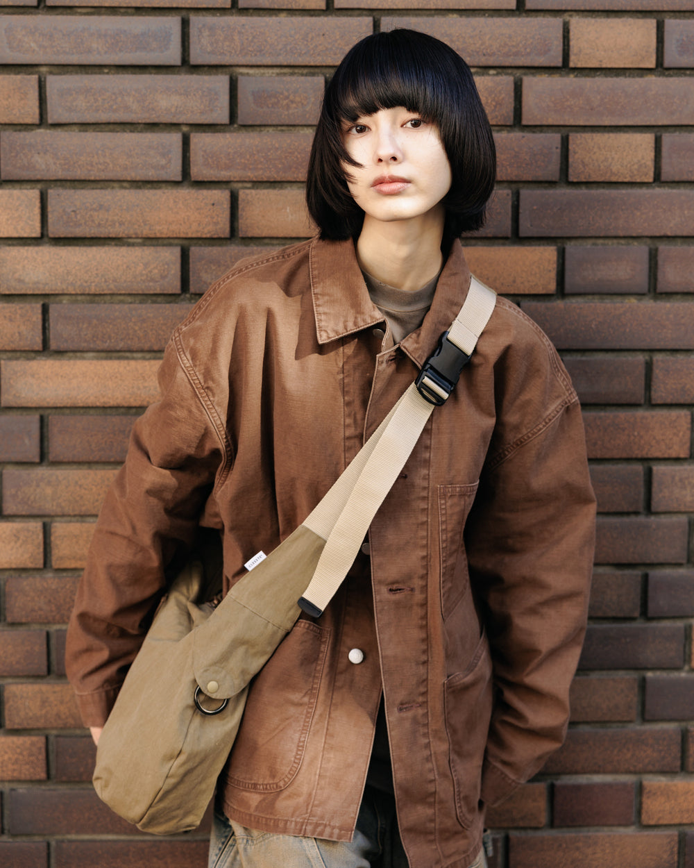 CLESSTE / Vintage Effect P-41 Jacket (Brown)