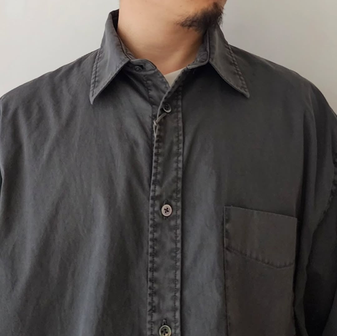 CLESSTE / Pigment Dyed Oxford City S/S Shirt