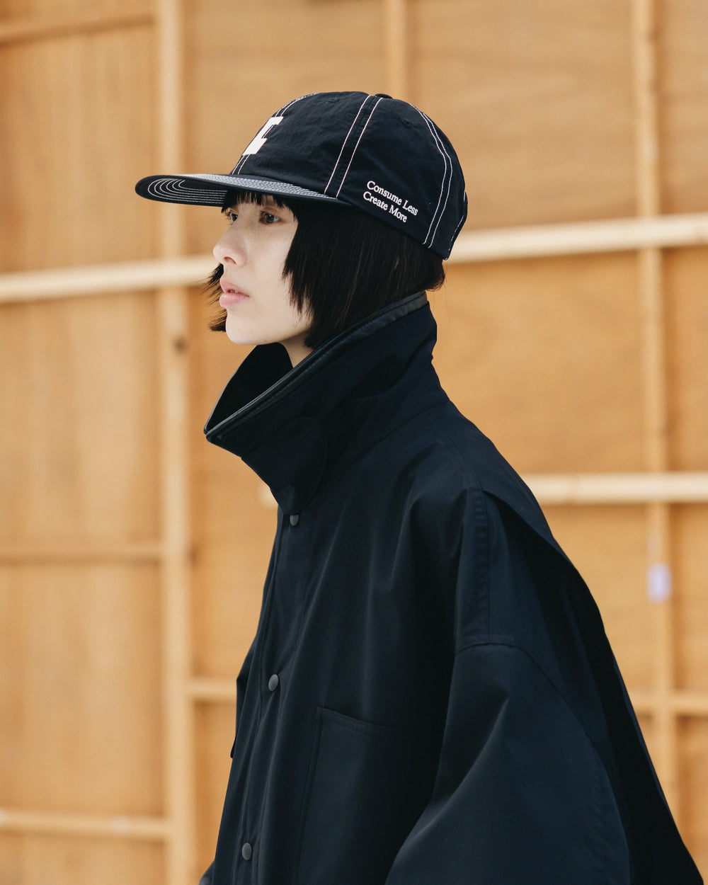 CLESSTE / 'C' Active City Cap 001 (Black x White)