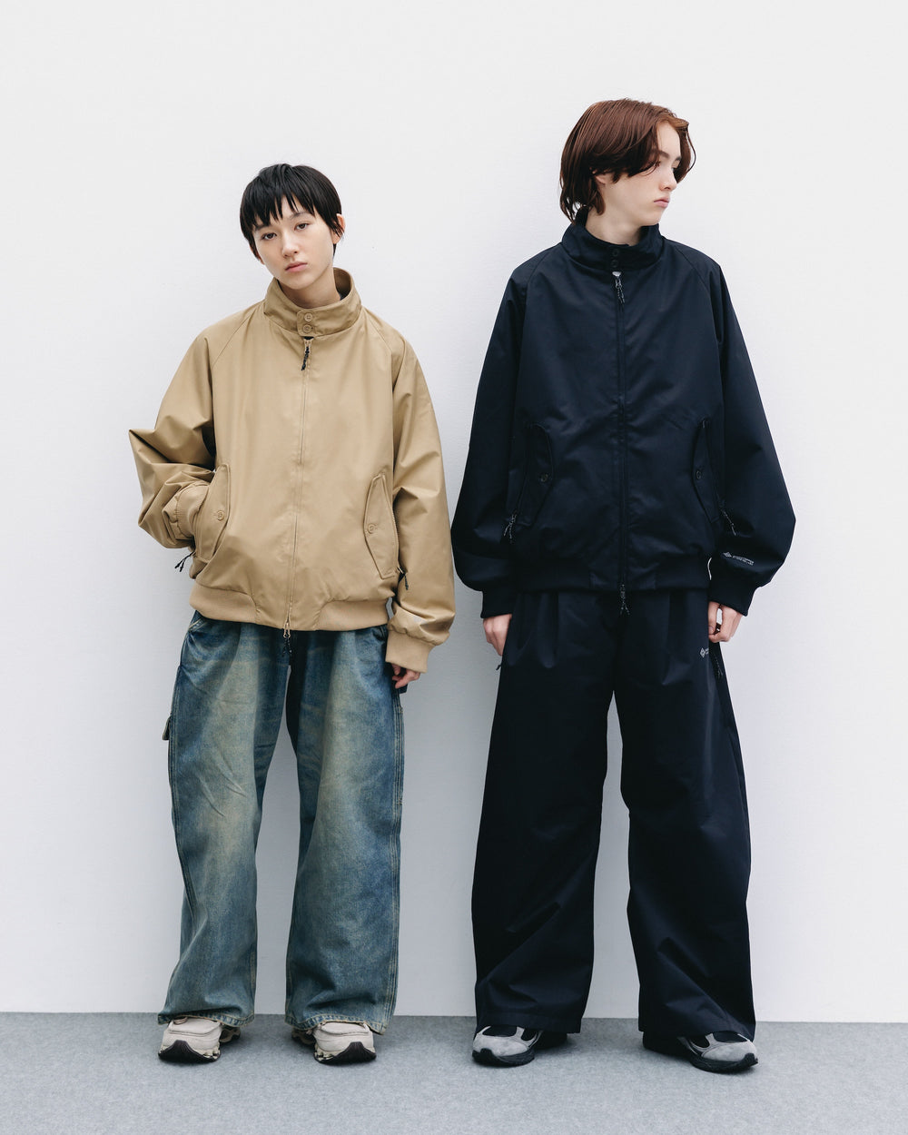 CLESSTE / +Phenix Windstopper® By Gore-Tex Labs Twill City Harrington Jacket (Black)