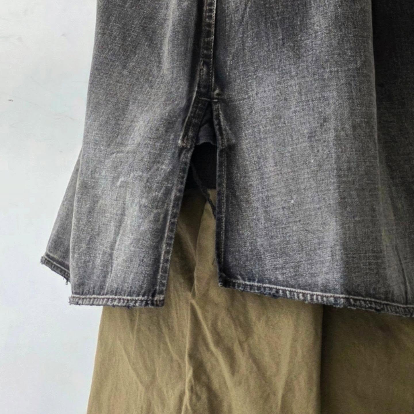 ANCELLM / L.T Oz Denim Shirt (Black)