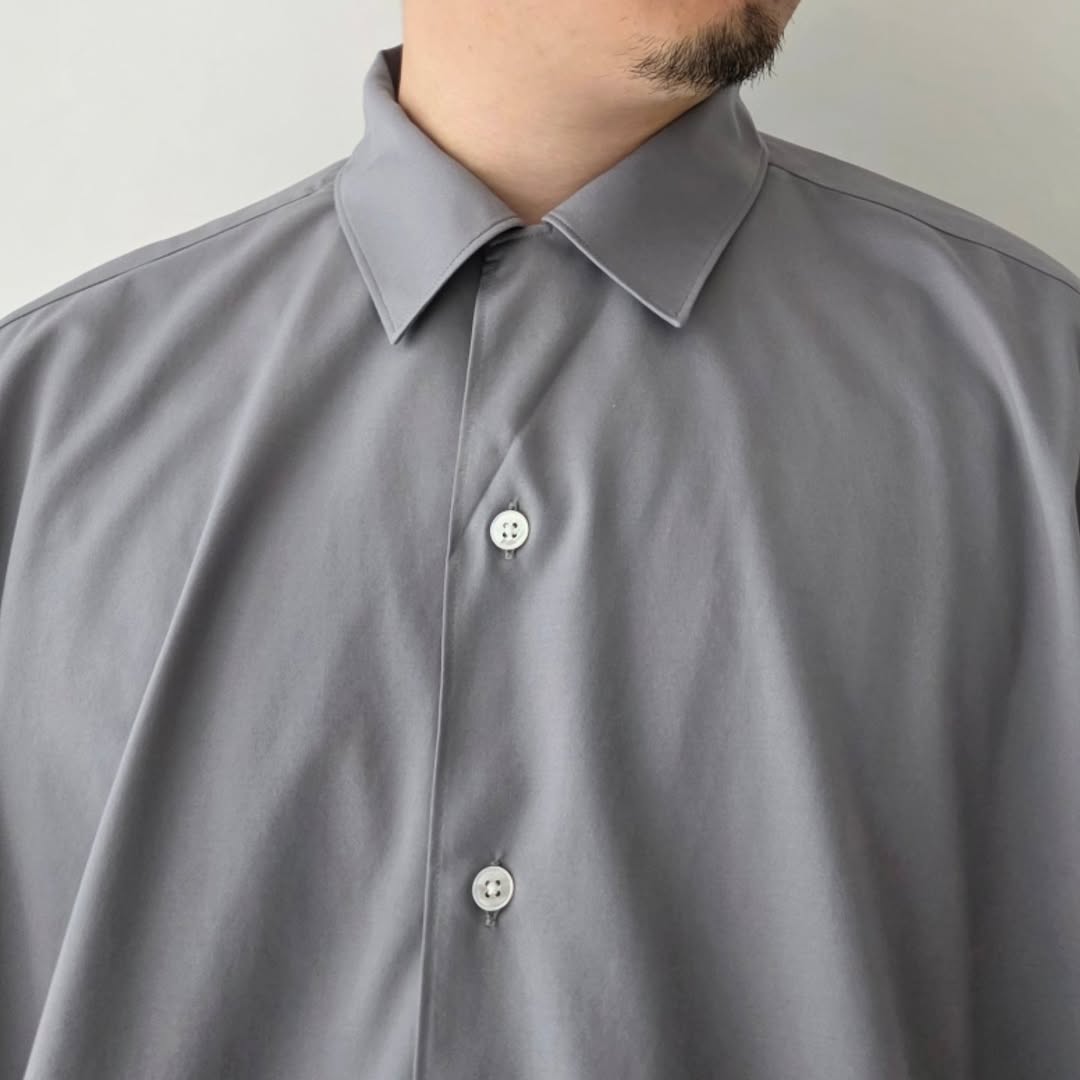 KANEMASA PHIL / 46G Ether Shirt (Grey)