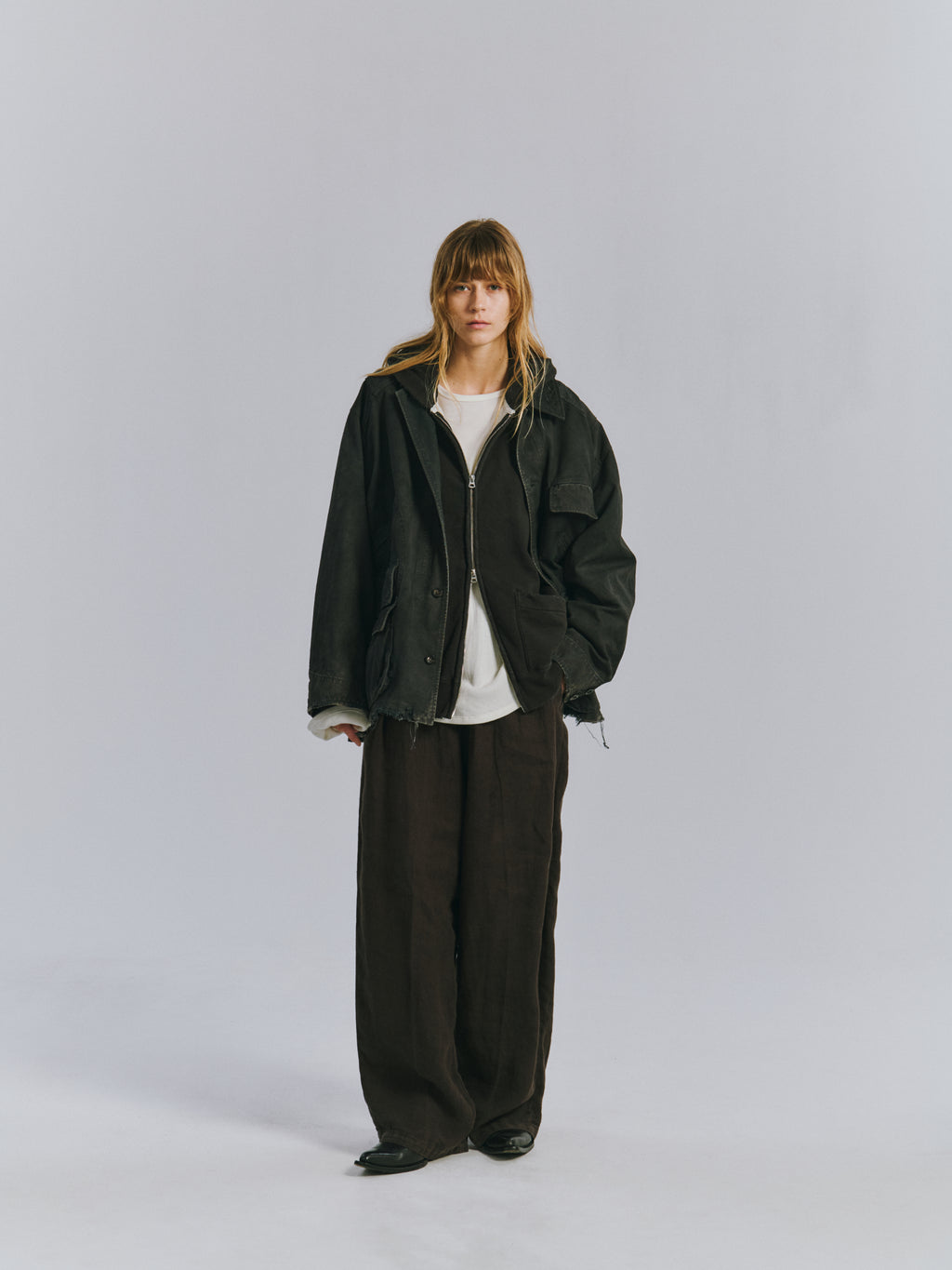 ANCELLM / Finx Hunting Jacket (Black)