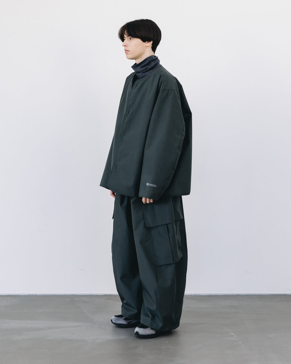 CLESSTE / +Phenix Windstopper ® By Gore-tex Labs City Fishtail Parka With Liner Jacket (Asphalt Gray)