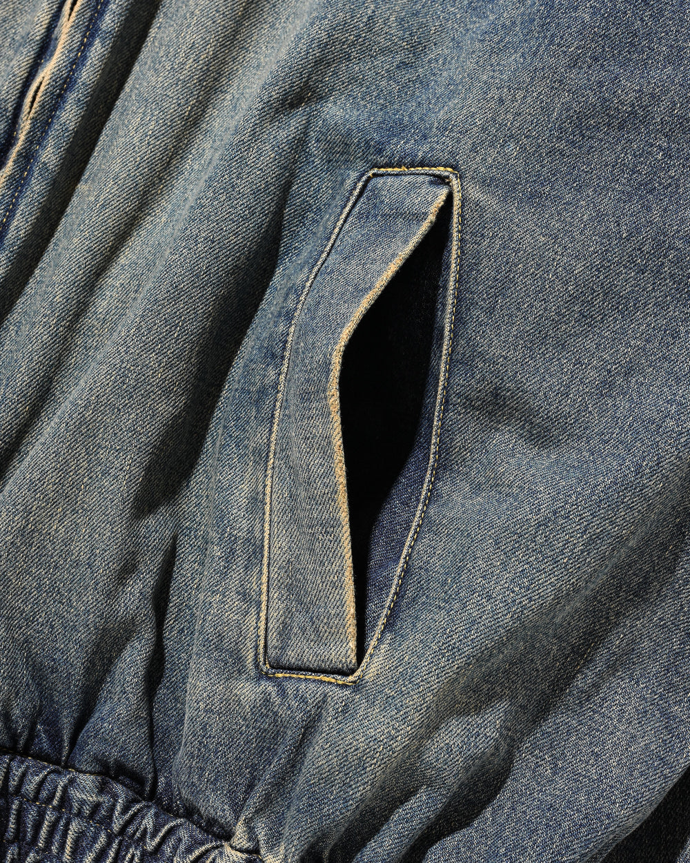CLESSTE / Vintage Dyed Selvedge Denim City Utility Jacket (Vintage Indigo)