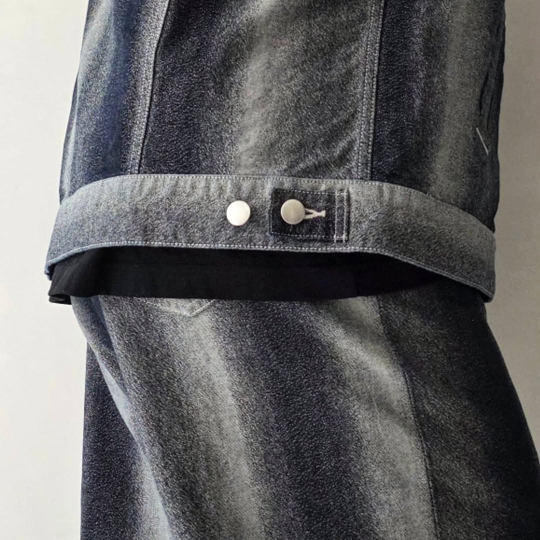 REVERBERATE / Gradation Denim Jacket (Indigo)