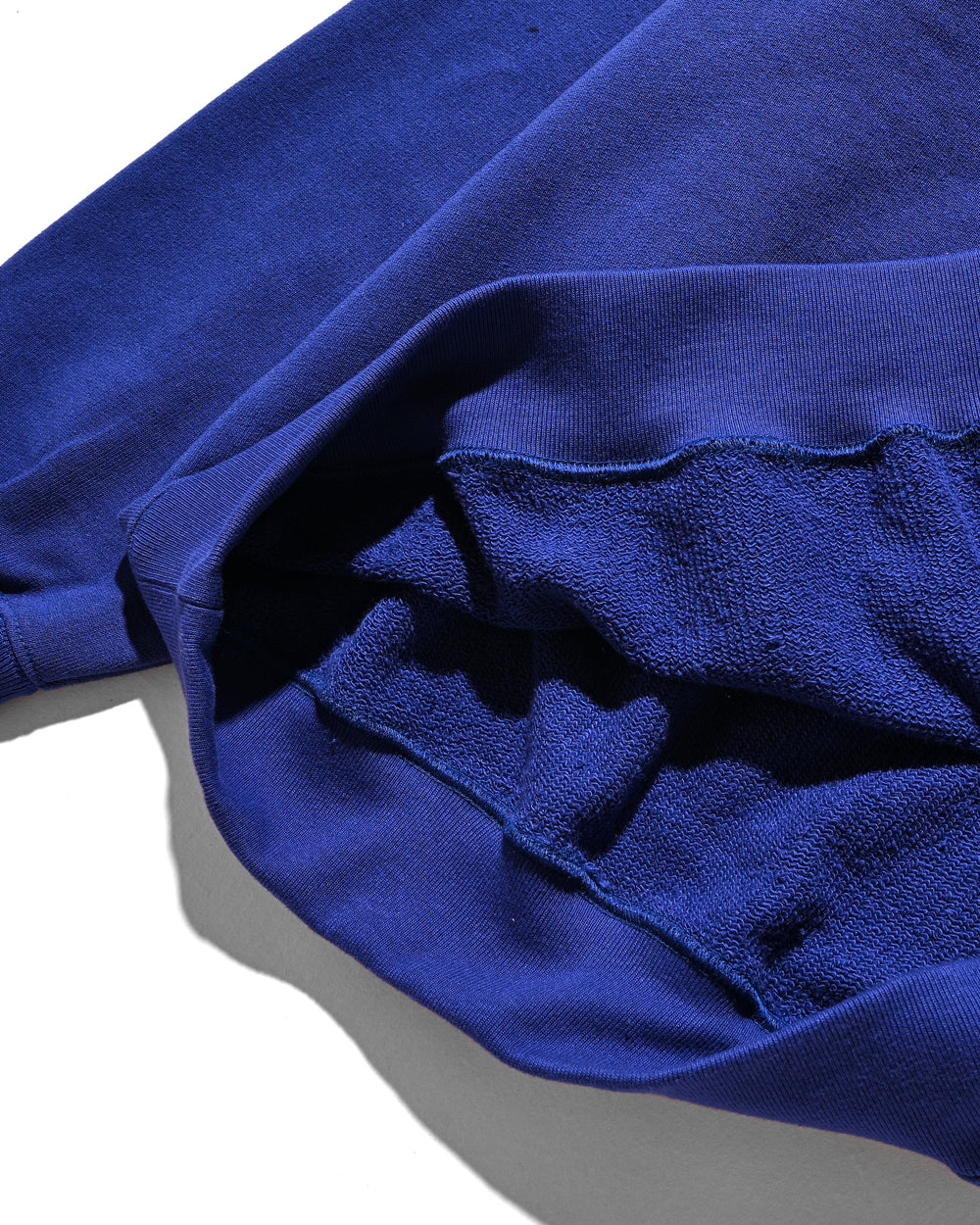 CLESSTE / Half Snap Sweat Shirt (Blue)