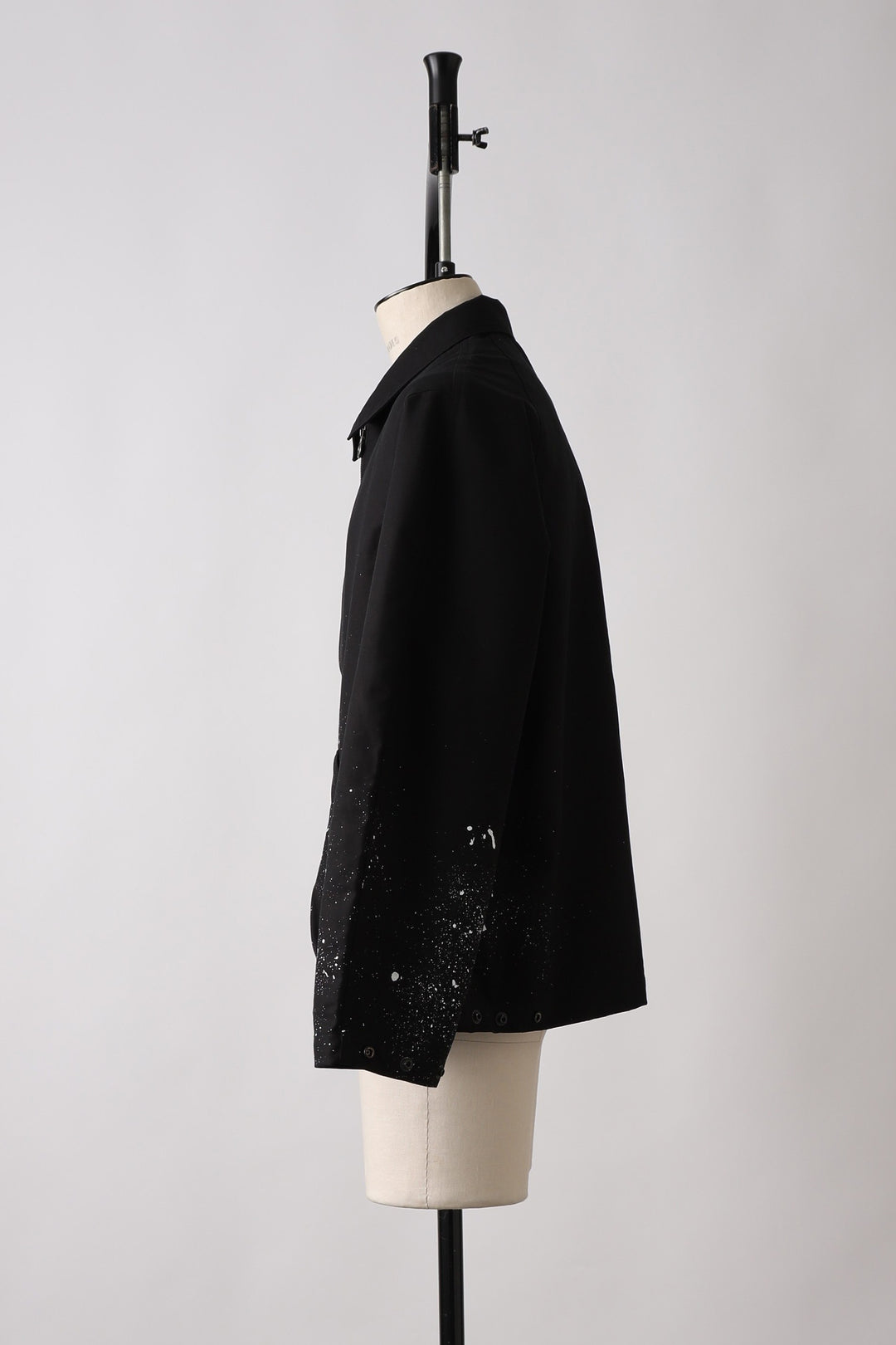 SHINYAKOZUKA / His Work Blouse With Powderfall (Black)